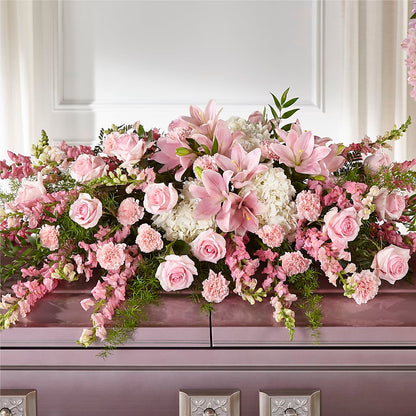 Life & Remembrance Casket Spray – SHAW'S, West Bridgewater MA