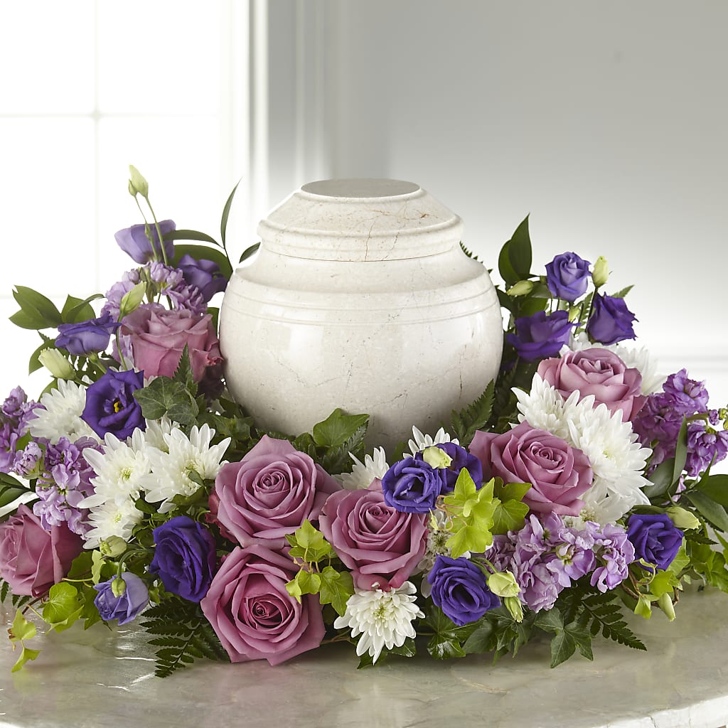 Blooming Sympathy Cremation Adornment – SHAW'S, West Bridgewater MA