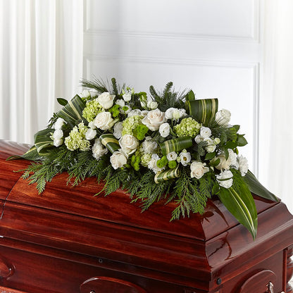 Hopeful Gesture Casket Spray – SHAW'S, West Bridgewater MA