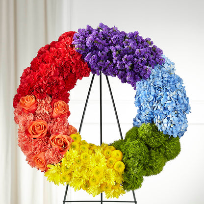 Circle of Love Wreath – SHAW'S, West Bridgewater MA