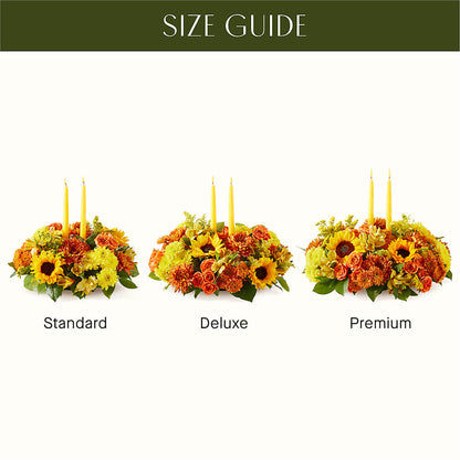 Autumn Harmony Centerpiece – SHAW'S, West Bridgewater MA