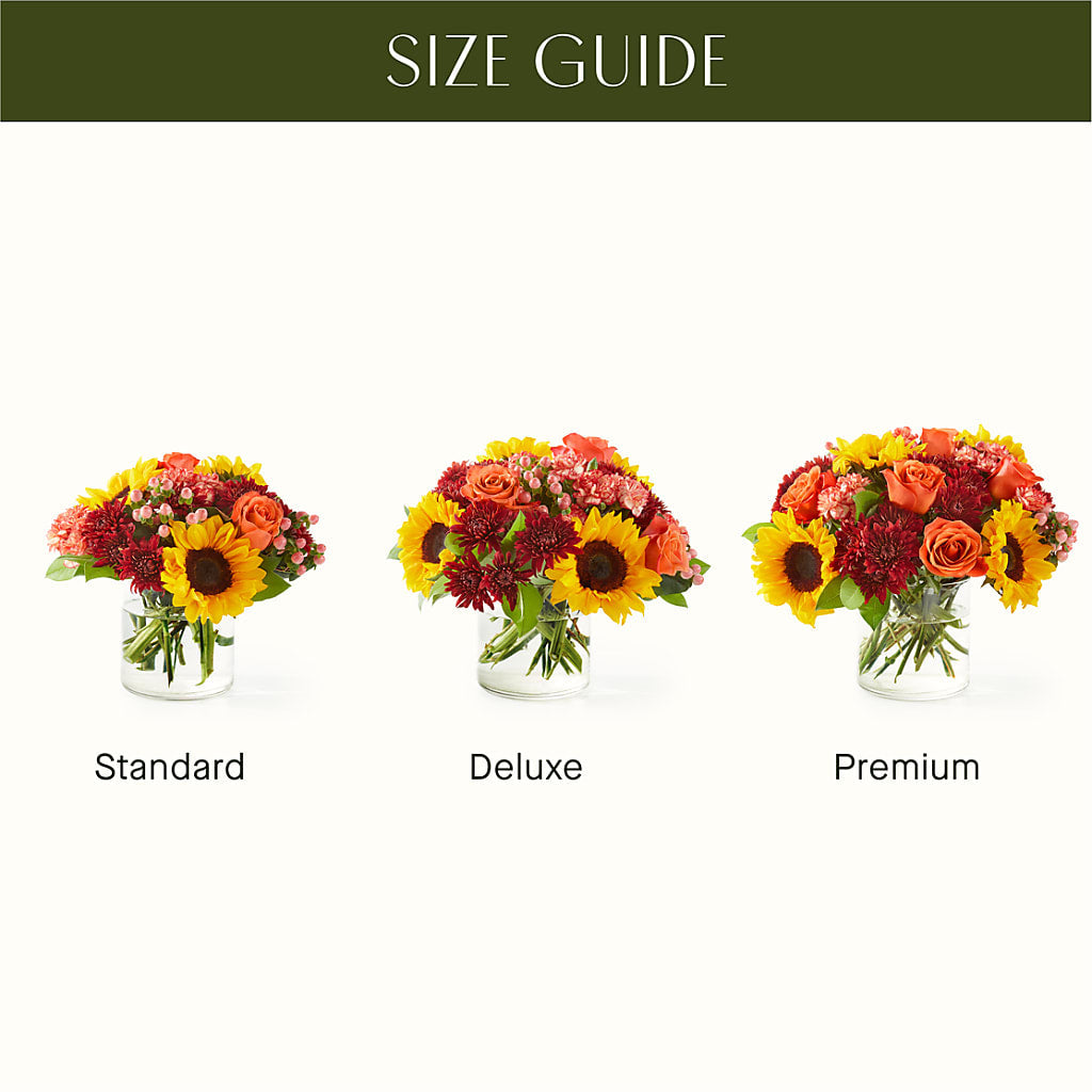 September Sunset Bouquet – SHAW'S, West Bridgewater MA