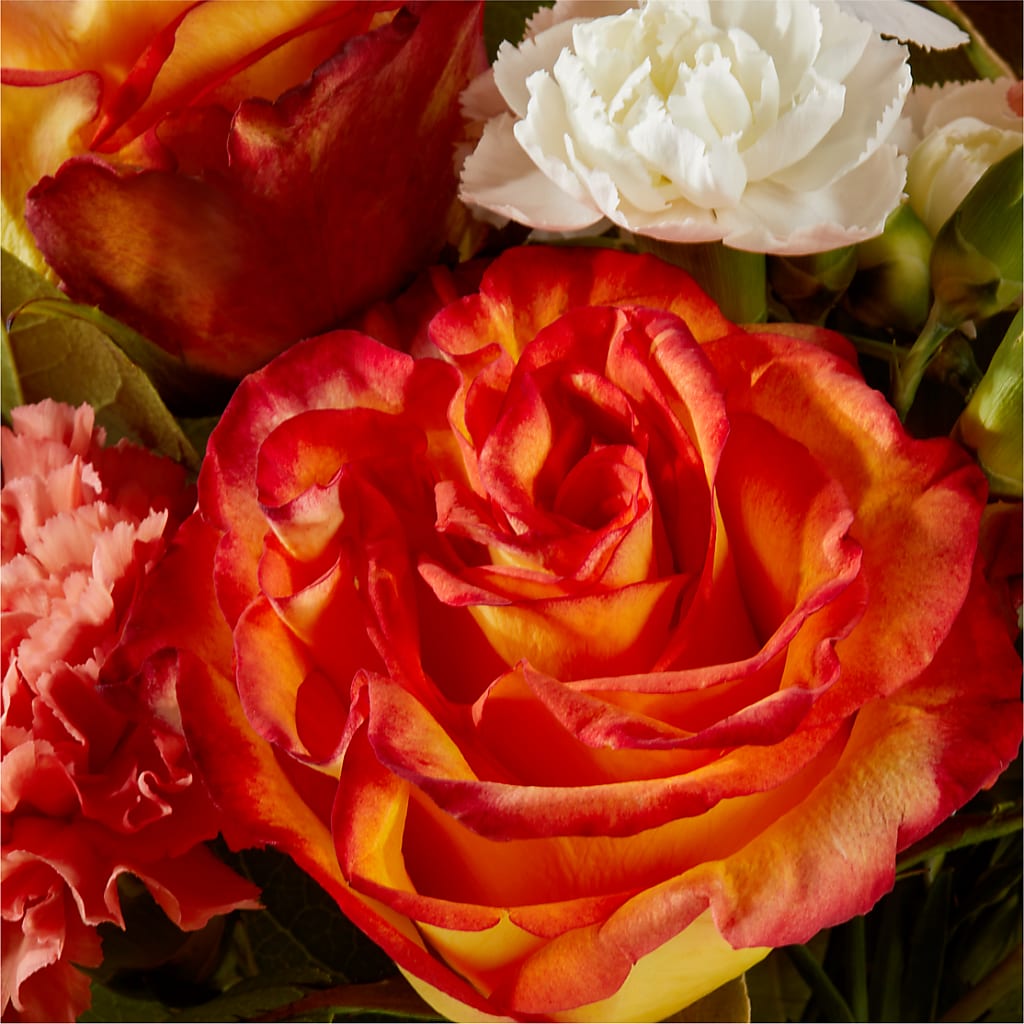 Apricot Glow Bouquet – SHAW'S, West Bridgewater MA