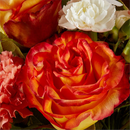 Apricot Glow Bouquet – SHAW'S, West Bridgewater MA