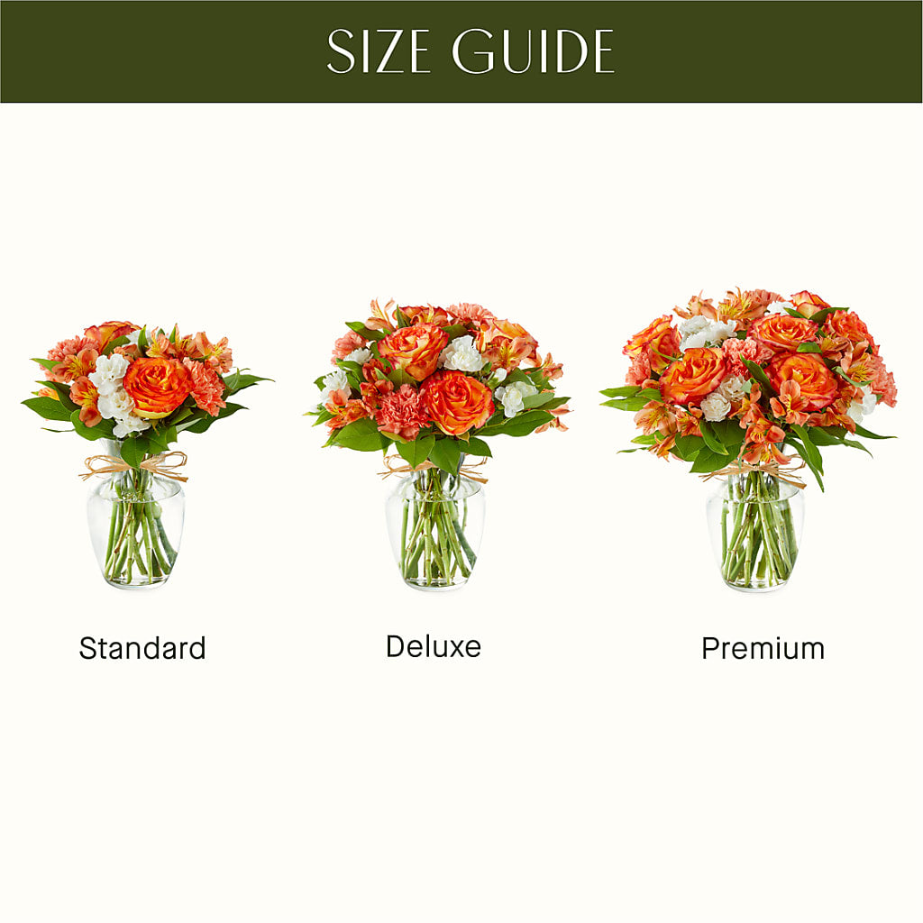 Apricot Glow Bouquet – SHAW'S, West Bridgewater MA