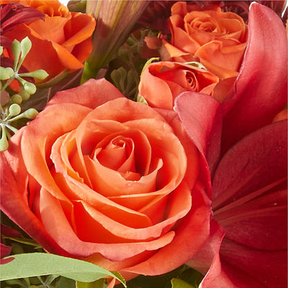 Crimson Leaves Bouquet – SHAW'S, West Bridgewater MA