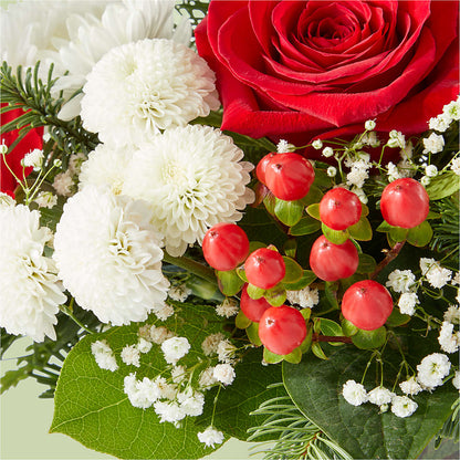 Chance of Flurries Bouquet – SHAW'S, West Bridgewater MA
