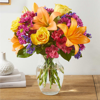 Colorful Visions Bouquet – SHAW'S, West Bridgewater MA