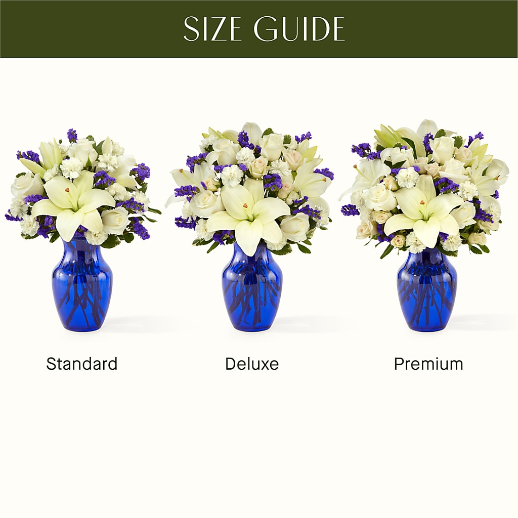 Sapphire Rush Bouquet – SHAW'S, West Bridgewater MA