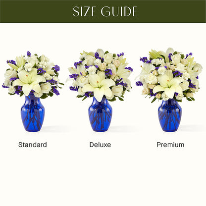 Sapphire Rush Bouquet – SHAW'S, West Bridgewater MA