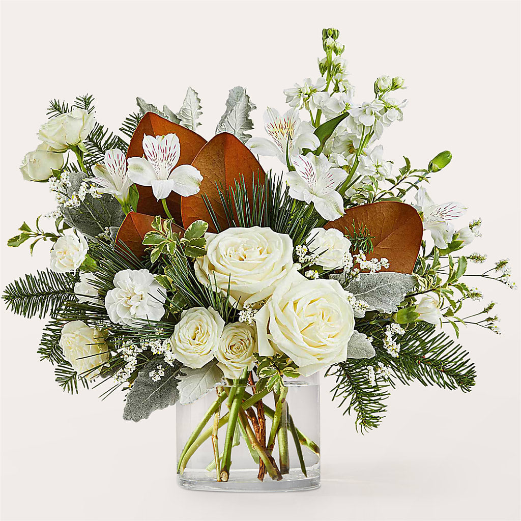 Fresh Snowfall Bouquet – SHAW'S, West Bridgewater MA